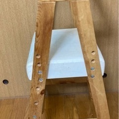 子ども椅子（使用感あり）高さ調整可能の画像