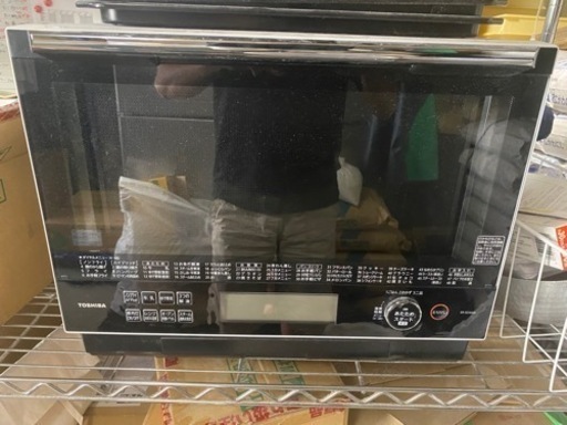 東芝 過熱水蒸気オーブンレンジ 30L 石窯ドーム 300℃ 2段調理 ER-SD3000(W）