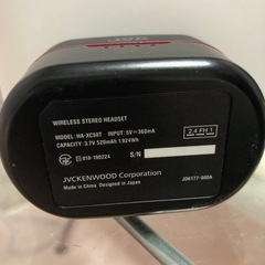 JVC bluetooth イヤホンの画像