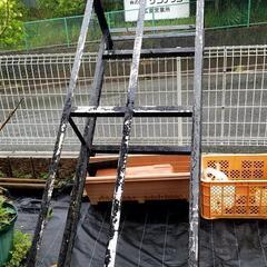 作業台としても 熱帯魚 水槽台 約1800 700 高さ500  スチールアングル製の画像