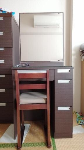 《値下げ》【美品】ニトリ ドレッサー　サイズ140×60×40