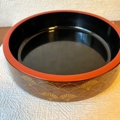 寿司桶、菓子受け、食籠等(柄:扇)