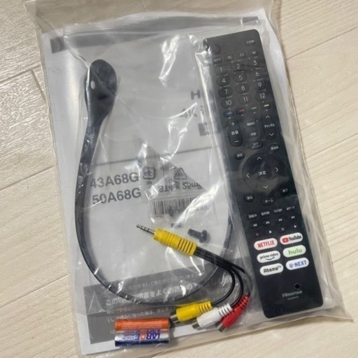 Hisense 4K テレビ 43型 ほぼ新品