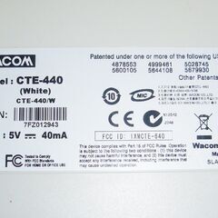 Wacom ペンタブレット　CTE-440動作品.の画像