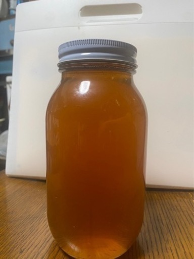 ニホンミツバチ　生純正蜂蜜(非加熱)900ml