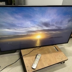 激安‼️パナソニック4K VOD搭載　LED液晶テレビ ユニバーサルスタンド付属