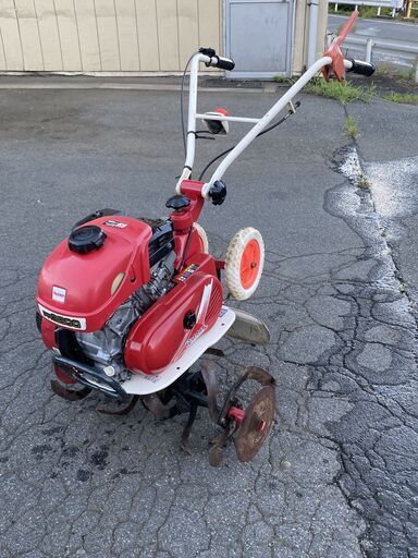 軽トラ貸せます 初期不良対応 整備済 オイルシール新品 ラビット 耕運機 PR3200 簡易うね立てパネルと移動輪付 3馬力 前2/後1速