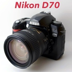 ★Nikon D70★すぐ使える●超名機●純正レンズキット●CF...