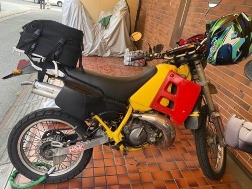 8月内限定　即乗り可　希少　2stTS 125R チャンバーサイレンサー付き