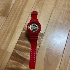 g-shock 赤✖︎ゴールド