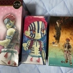 新品未開封！ 猗窩座フィギュアの3点セット★の画像