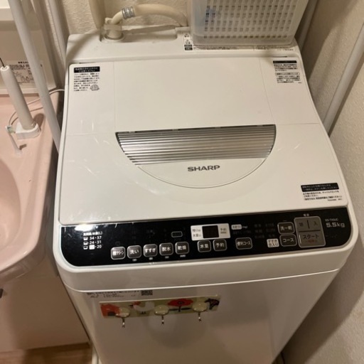 8/26引取限定！SHARP洗濯機！5.5kg