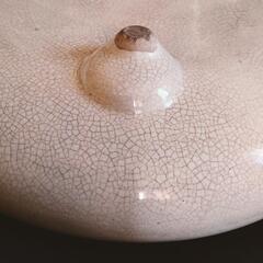 値下げ！　三足の水盤の画像