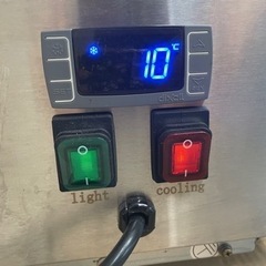 JCM卓上型対面冷蔵ショーケース（ラウンド型）【JCMS-46T】の画像