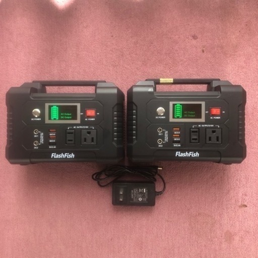 『引渡し済』ポータブル電源2台セット