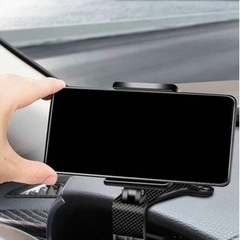 車のクリップ式スマホホルダーの画像