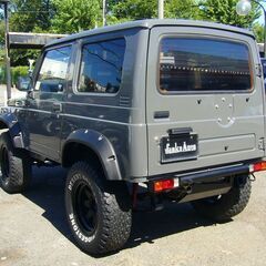 ４年 ジムニー ＪＡ１１Ｖ改 ５速 エアコン リフトアップ公認 カスタム多数 車検たっぷりの画像
