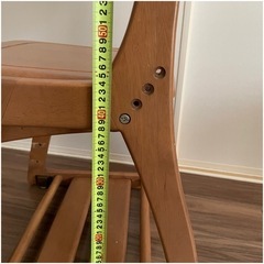 (無料)子供用椅子 座面高さ約51〜45cmの画像