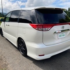 エスティマ 22年 車検7年10月 ナビ Bカメラ 両側電動 車高調 エンスタ の画像