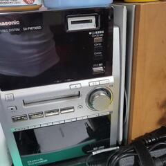 パナソニック　ミニコンポ　CD5枚チェンジャー　本体のみ