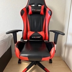 GTRACING ゲーミングチェア　赤 の画像