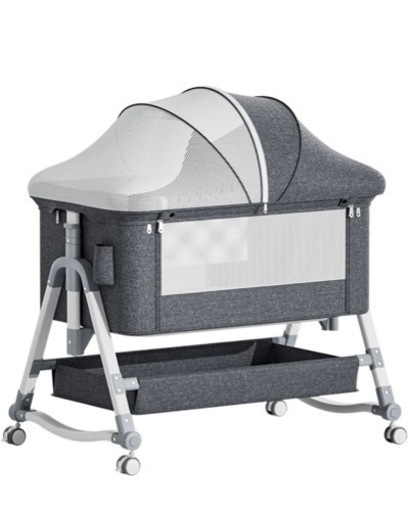 ベビーベッド 添い寝 折りたたみ ハイローベッド (値段交渉可能)