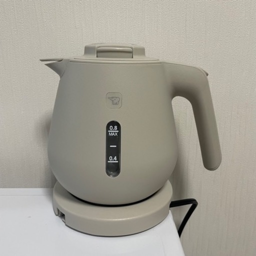 ‍♀️取引先決まりました‍♀️象印  2021年製 電気ケトル ベージュ