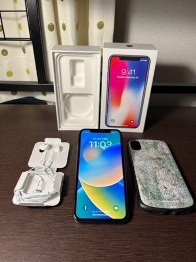 美品　iPhone X 256gb SIMフリー