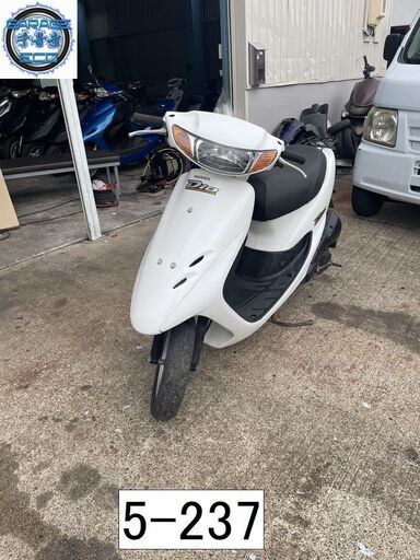 お取引頂きました。初期不良対応車両です♪　愛知県公安委員会登録業者(オートバイ商)☆GARAGE-ECO千音寺☆軽整備＆点検済み☆ライブディオAF34白　5-237名古屋市中川区より!!