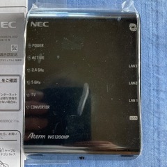 Wi-Fi ルーター NEC Aterm WG1200HP中古の画像