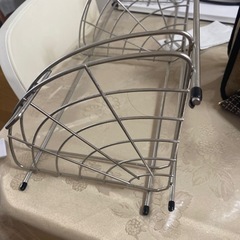 【終了】ステンレス製 コーナーラック3段の画像