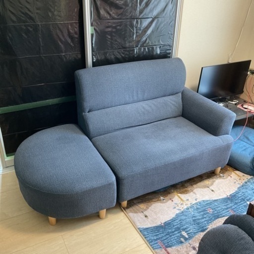 2人掛けカウチソファ