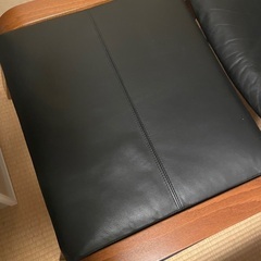 IKEA POANG ポエング オットマン 交換マット付きの画像