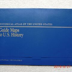 米国歴史地図帳(英文)の画像