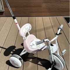 三輪車（ピンク）ディズニー トライクピュア 