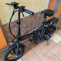 フル電動自転車 16インチ 電動自転車電動アシスト自転車アクセル付き電動自転車