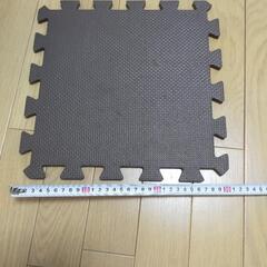 【値下げ】ジョイントマット　茶色、ピンク、足跡
