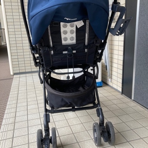 (値下げ)Aprica アップリカ　ラクーナクッションAD ネイビー
