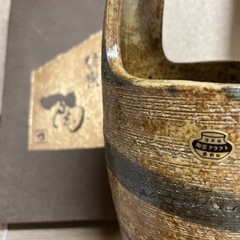 信楽焼　花器、花瓶の画像