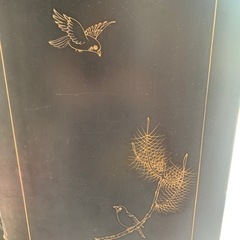 木製の、ついたて　　　中古の画像