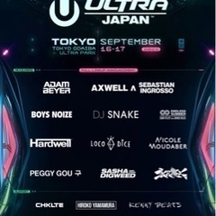 ULTRA JAPAN2023 同行者募集🤟
