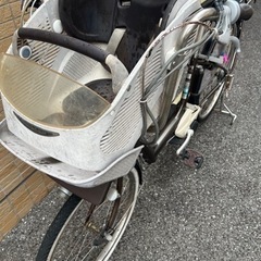 ブリヂストン　電動自転車　アンジェリーノ　バッテリー充電器付き　...