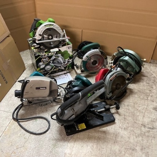 動作品 丸ノコ チップソー切断機 など まとめ 6点
