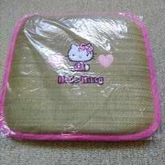 HELLO KITTYいぐさクッション四角