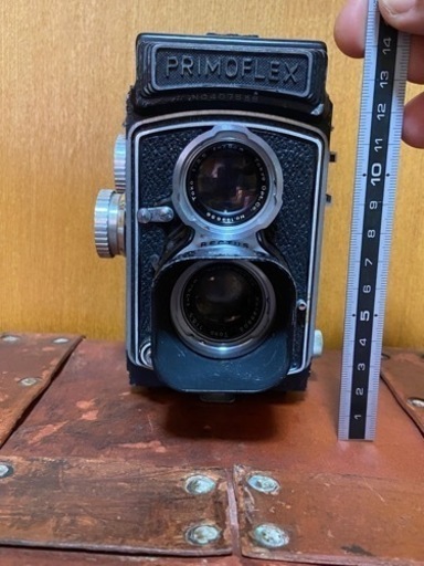 アンティーク　レトロ　ビンテージ　二眼レフカメラPRIMOELEX