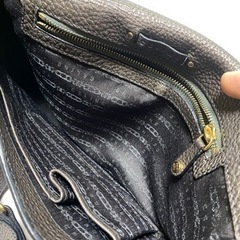 CELINE ショルダーバッグ in Brown - Black 美品の画像