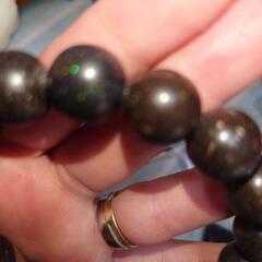 貴重！ブラックマトリクスオパール、レアな13.5㍉ 本物 一点物