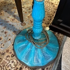 ステンドグラス　フロアライトの画像