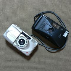 オリンパスとリコーのフィルムカメラ