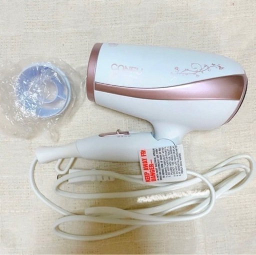 ⭐未使用⭐ ！値下げ！ドライヤー 1200W ヘアドライヤー マイナスイオン 軽量 速乾